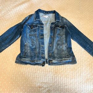 Ladies Jean jacket, Medium blue